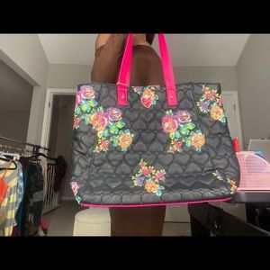 Betsey Johnson Floral Tote